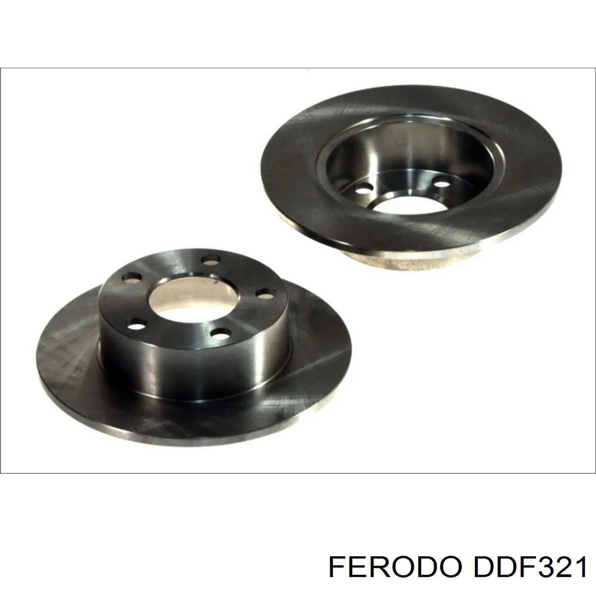 Compre DDF321 Ferodo Disco do freio traseiro