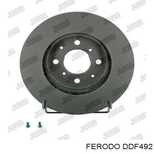 Compre DDF492 Ferodo Disco do freio dianteiro