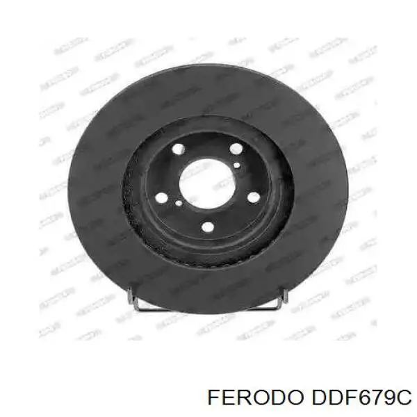 DDF679C Ferodo Disco do freio dianteiro
