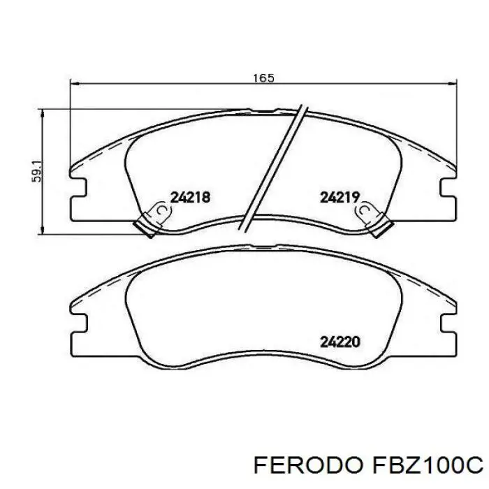 FBZ100C Ferodo Fluido de freio