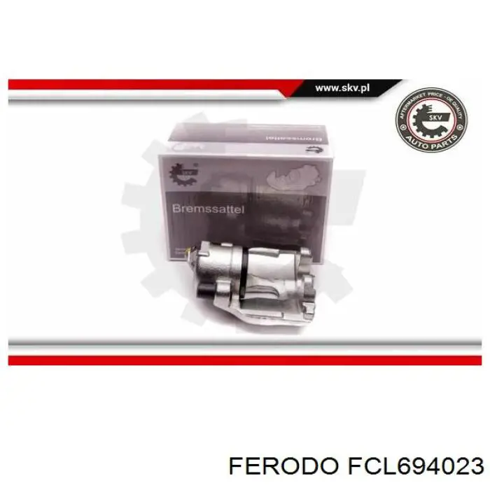 Suporte do freio dianteiro esquerdo Ferodo FCL694023 preço, a partir de 66,52 USD