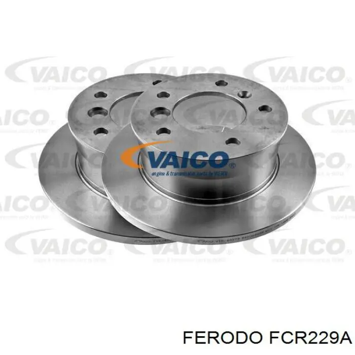 Compre FCR229A Ferodo Disco do freio traseiro
