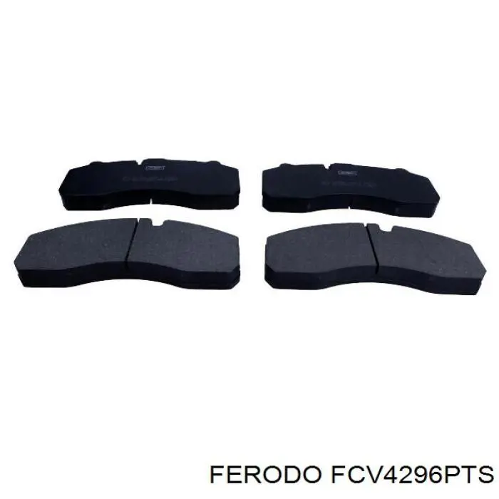 Compre FCV4296PTS Ferodo Sapatas do freio traseiras de disco