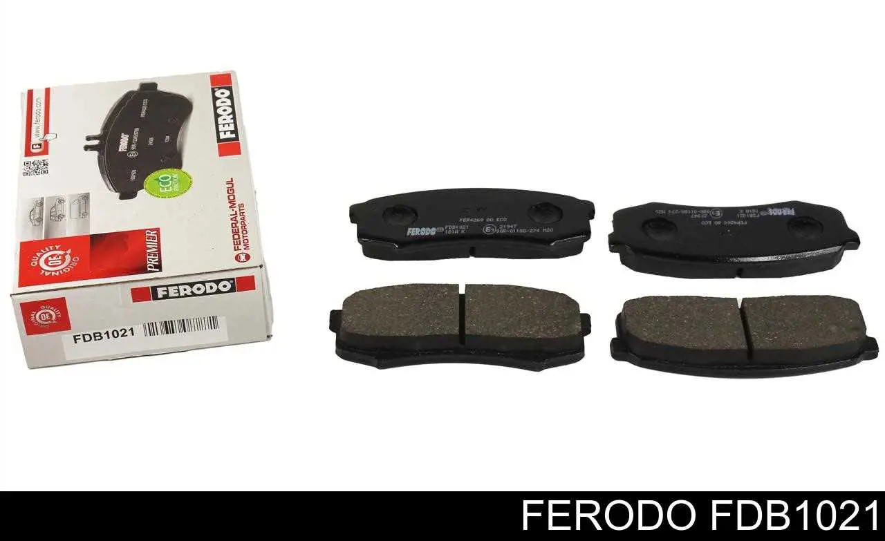 Sapatas do freio traseiras de disco Ferodo FDB1021 preço, a partir de 23,39 USD
