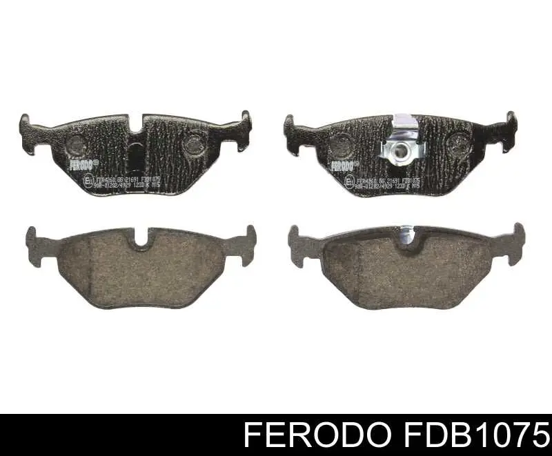 Sapatas do freio traseiras de disco Ferodo FDB1075 preço, a partir de 31,29 USD