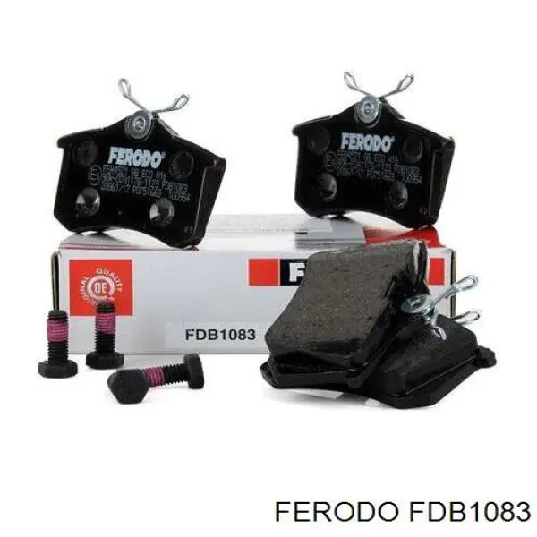 Compre FDB1083 Ferodo Sapatas do freio traseiras de disco