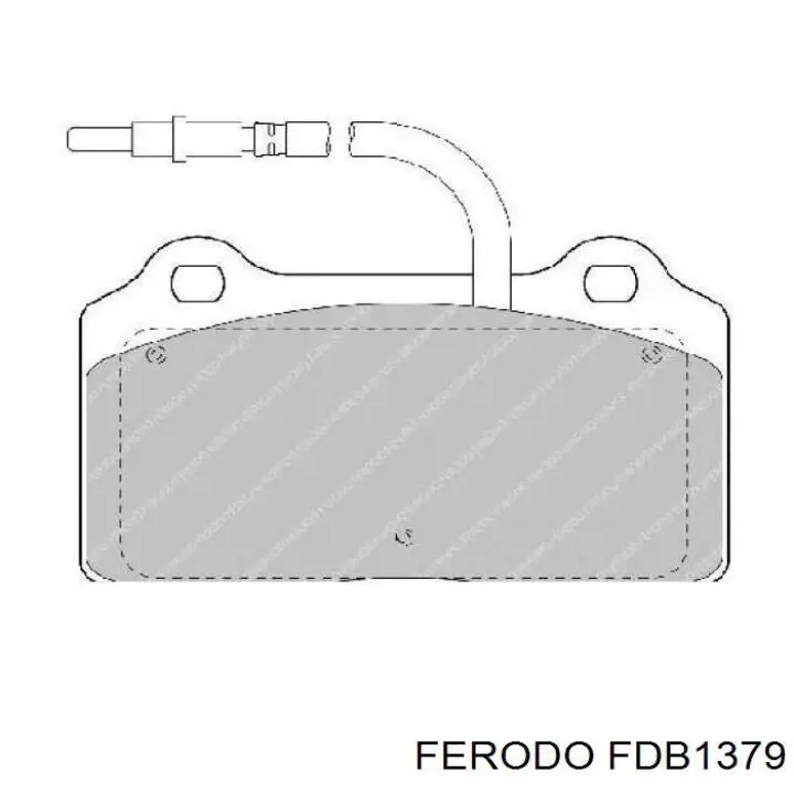 Compre FDB1379 Ferodo Sapatas do freio dianteiras de disco