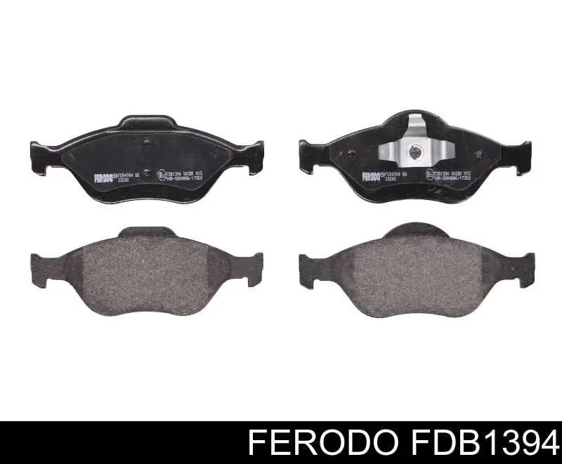 Sapatas do freio dianteiras de disco Ferodo FDB1394 preço, a partir de 28,70 USD