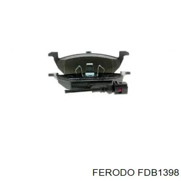 Compre FDB1398 Ferodo Sapatas do freio dianteiras de disco