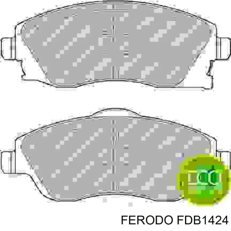 Compre FDB1424 Ferodo Sapatas do freio dianteiras de disco