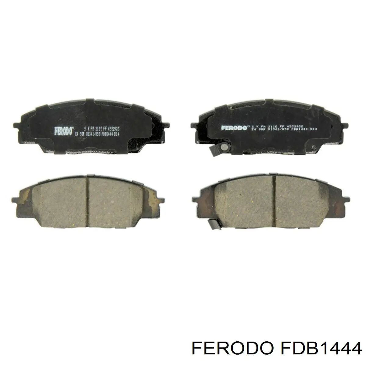 Sapatas do freio dianteiras de disco Ferodo FDB1444 preço, a partir de 43,31 USD