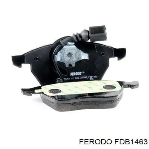 Sapatas do freio dianteiras de disco Ferodo FDB1463 preço, a partir de 34,27 USD
