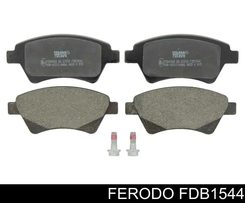 Sapatas do freio dianteiras de disco Ferodo FDB1544 preço, a partir de 27,72 USD