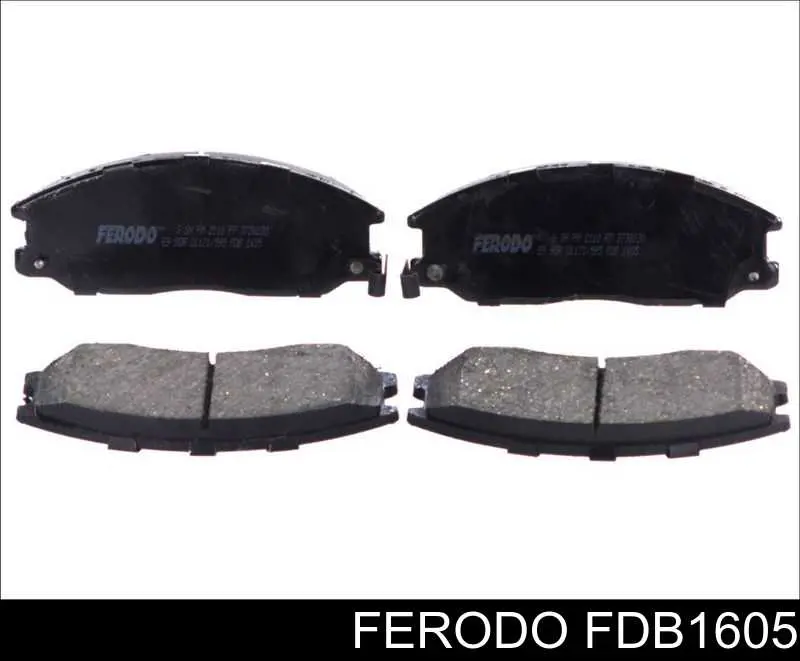 Sapatas do freio dianteiras de disco Ferodo FDB1605 preço, a partir de 33,29 USD