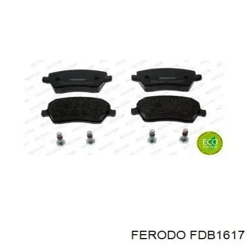 Sapatas do freio dianteiras de disco Ferodo FDB1617 preço, a partir de 26,28 USD