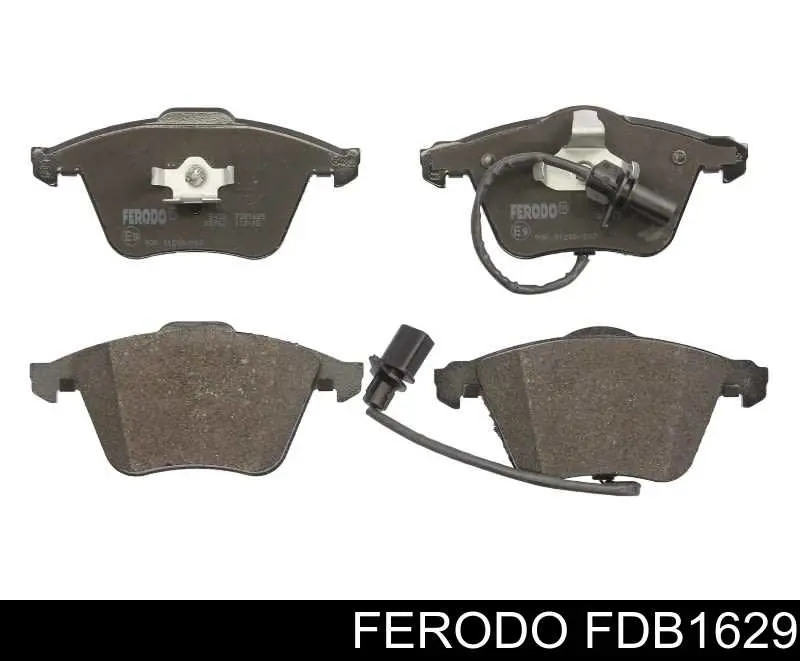 Sapatas do freio dianteiras de disco Ferodo FDB1629 preço, a partir de 50,72 USD