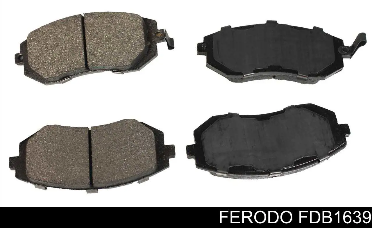 Sapatas do freio dianteiras de disco Ferodo FDB1639 preço, a partir de 30,16 USD