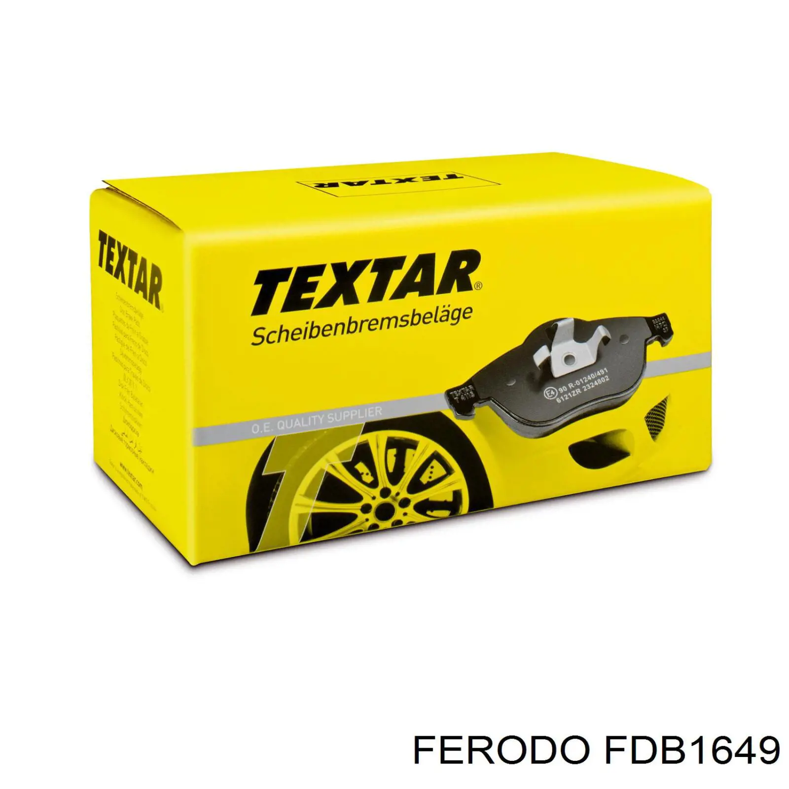 Compre FDB1649 Ferodo Sapatas do freio traseiras de disco