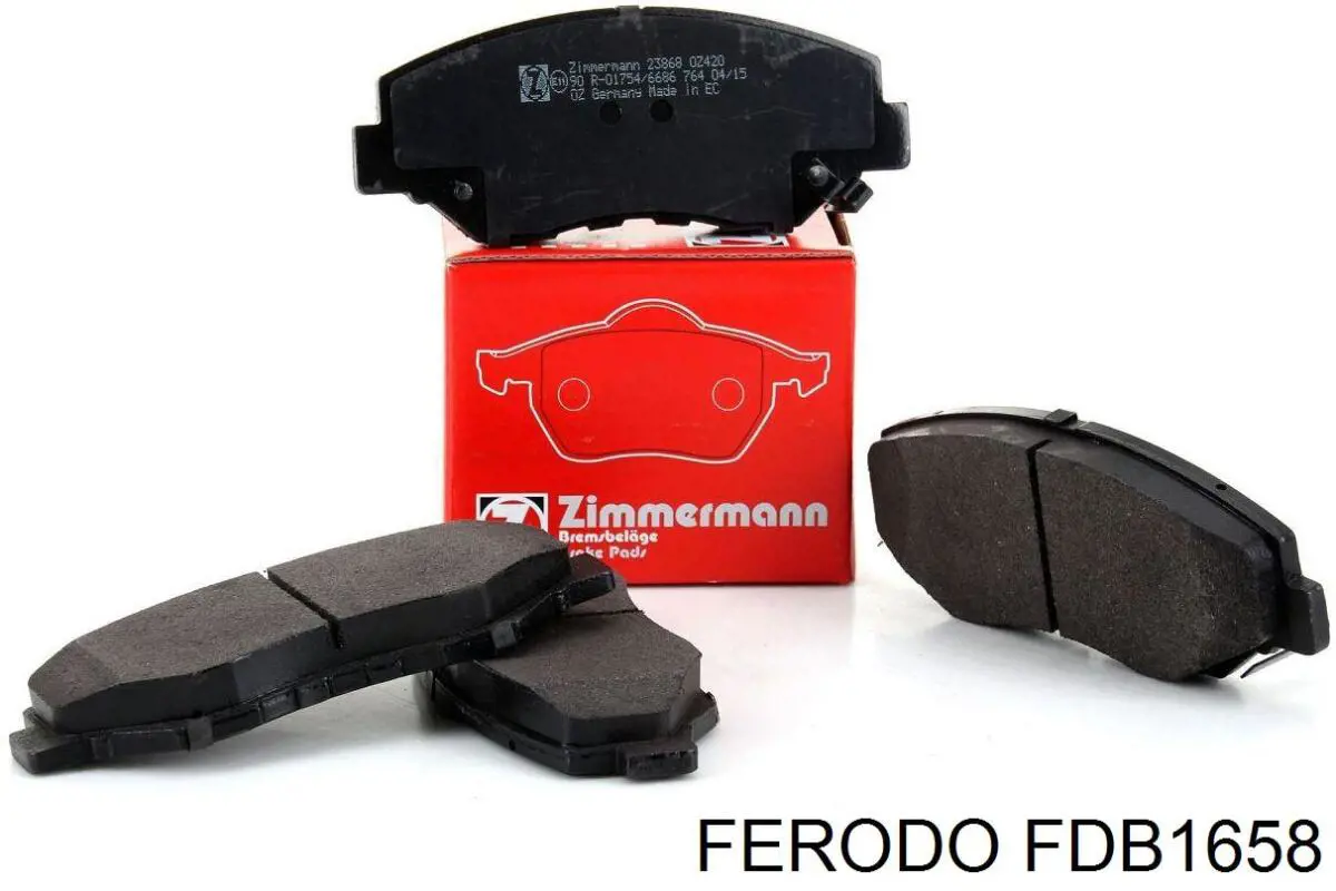 Compre FDB1658 Ferodo Sapatas do freio dianteiras de disco