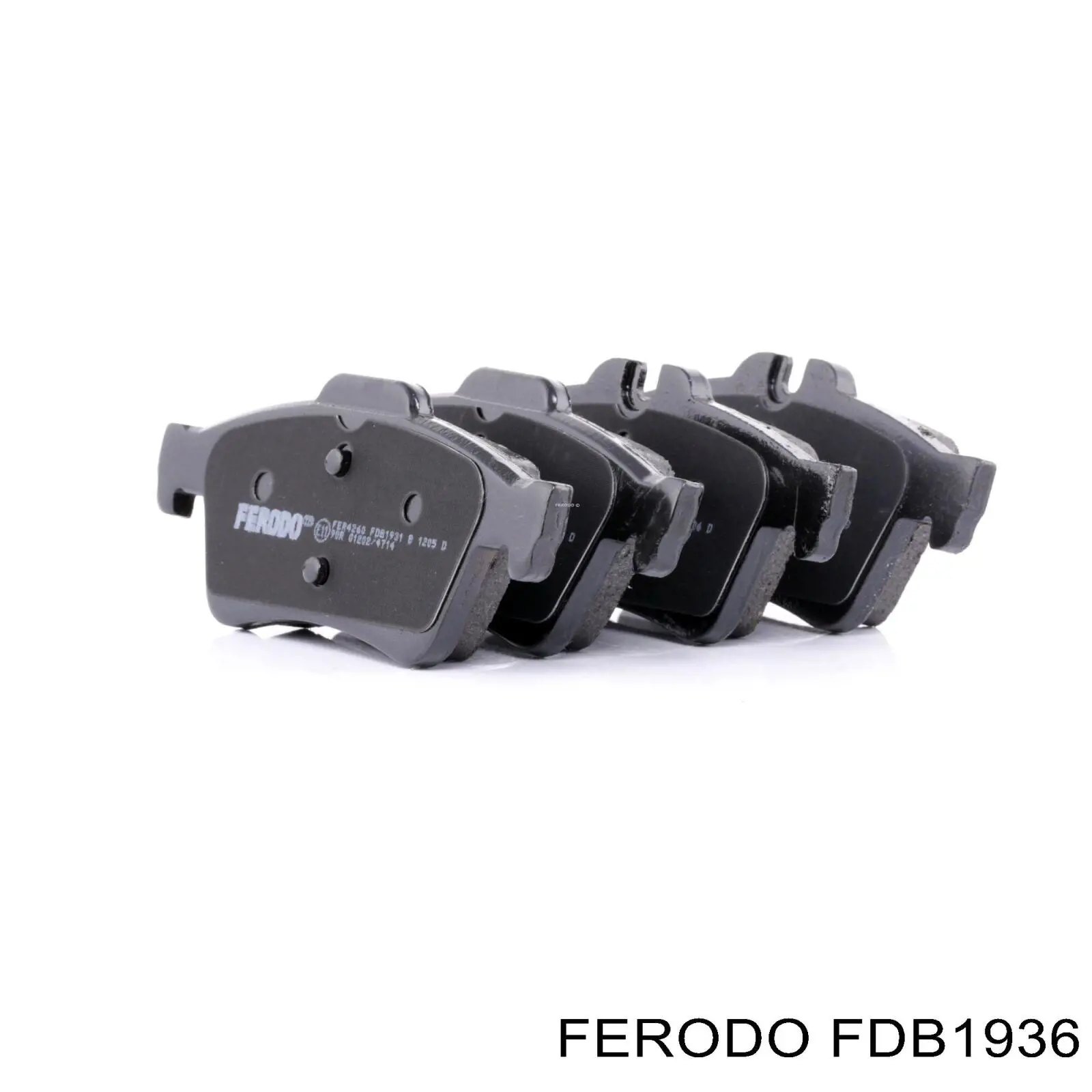 Compre FDB1936 Ferodo Sapatas do freio dianteiras de disco