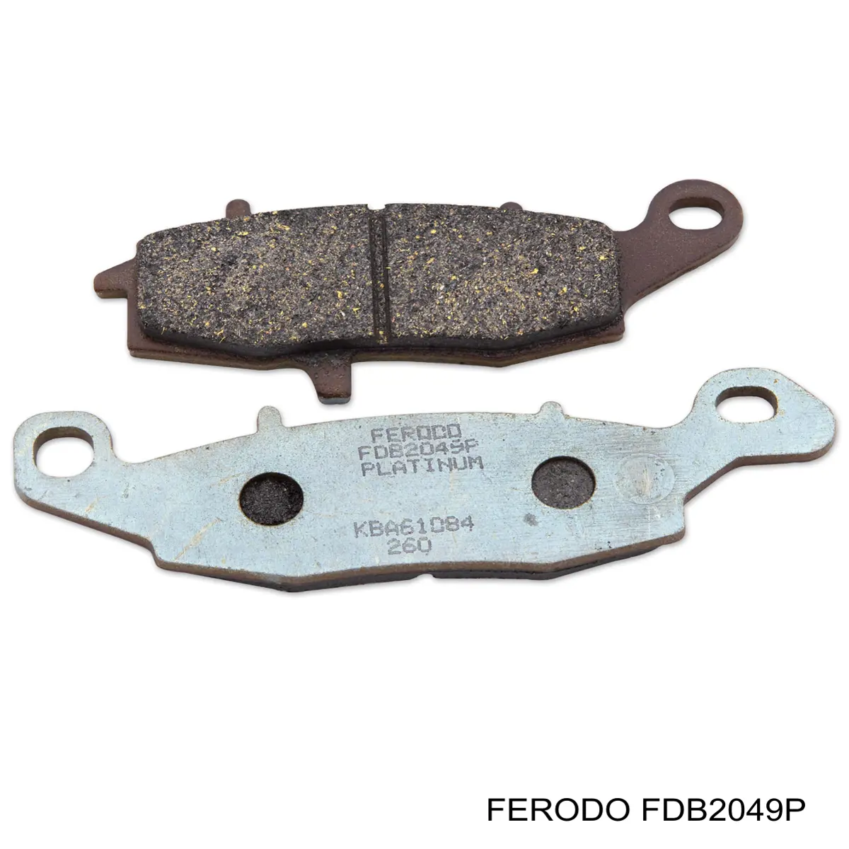 FDB2049P Ferodo Sapatas do freio dianteiras de disco