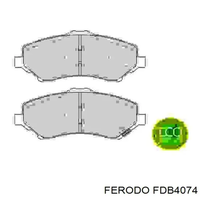 Compre FDB4074 Ferodo Sapatas do freio dianteiras de disco