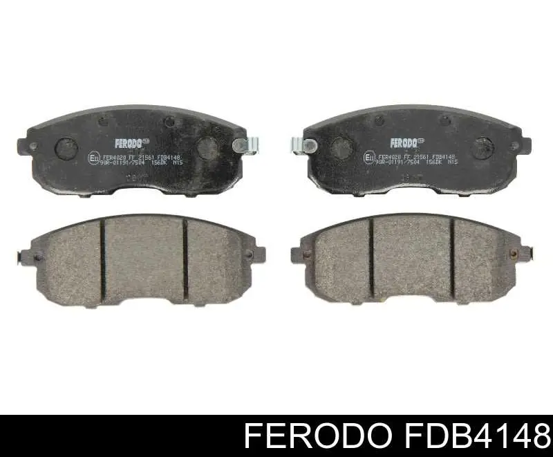 Sapatas do freio dianteiras de disco Ferodo FDB4148 preço, a partir de 30,49 USD