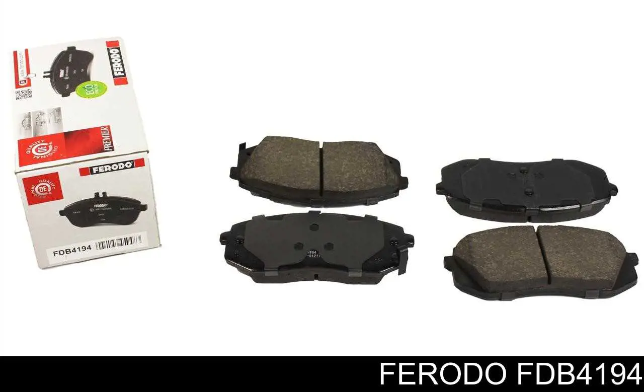 Sapatas do freio dianteiras de disco Ferodo FDB4194 preço, a partir de 34,71 USD