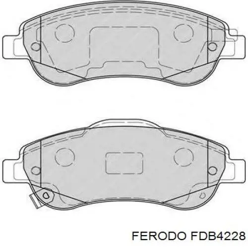 Compre FDB4228 Ferodo Sapatas do freio dianteiras de disco