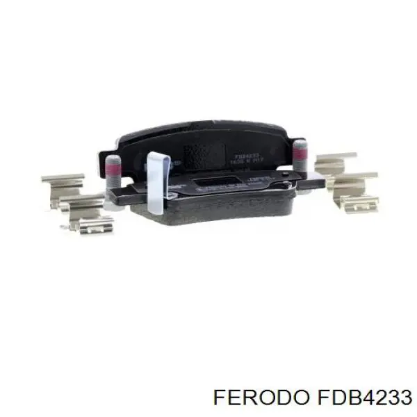 Compre FDB4233 Ferodo Sapatas do freio traseiras de disco