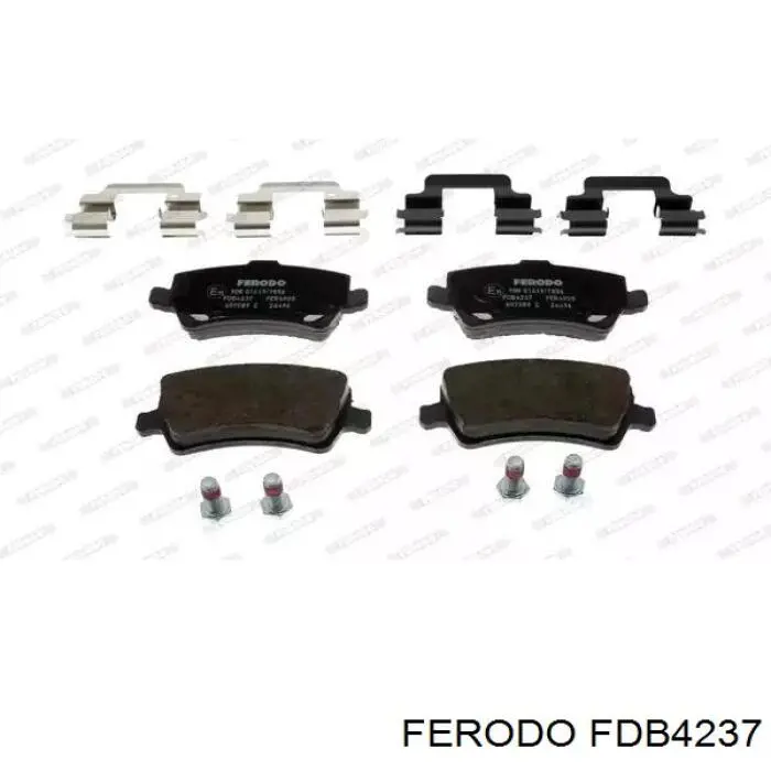 Sapatas do freio traseiras de disco Ferodo FDB4237 preço, a partir de 40,21 USD