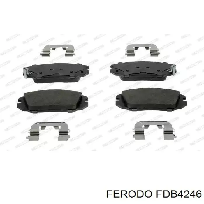 Sapatas do freio dianteiras de disco Ferodo FDB4246 preço, a partir de 44,88 USD