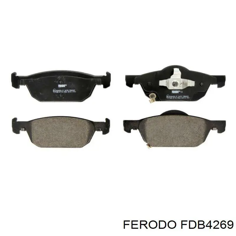 Sapatas do freio dianteiras de disco Ferodo FDB4269 preço, a partir de 45,54 USD