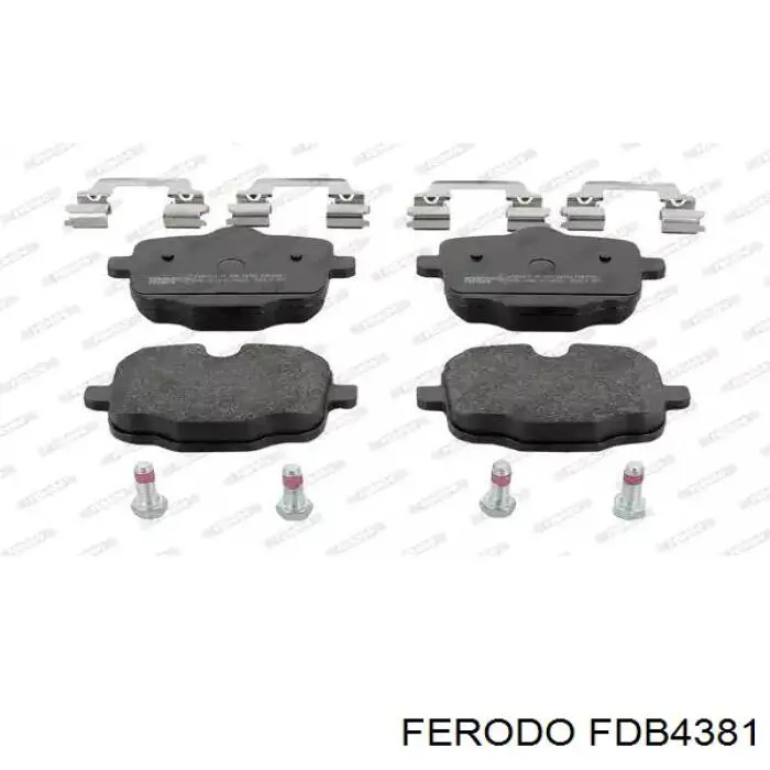 Sapatas do freio traseiras de disco Ferodo FDB4381 preço, a partir de 39,92 USD