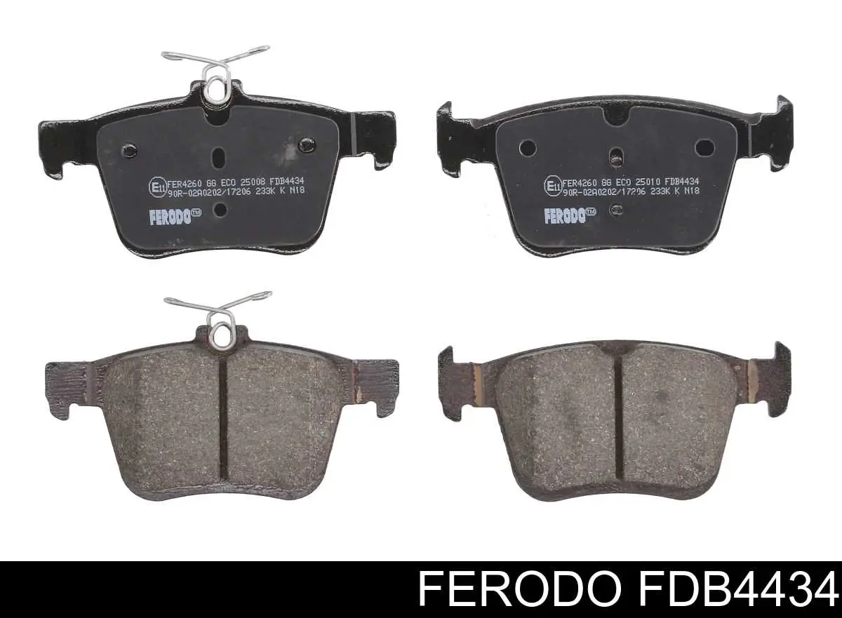 Sapatas do freio traseiras de disco Ferodo FDB4434 preço, a partir de 29,12 USD
