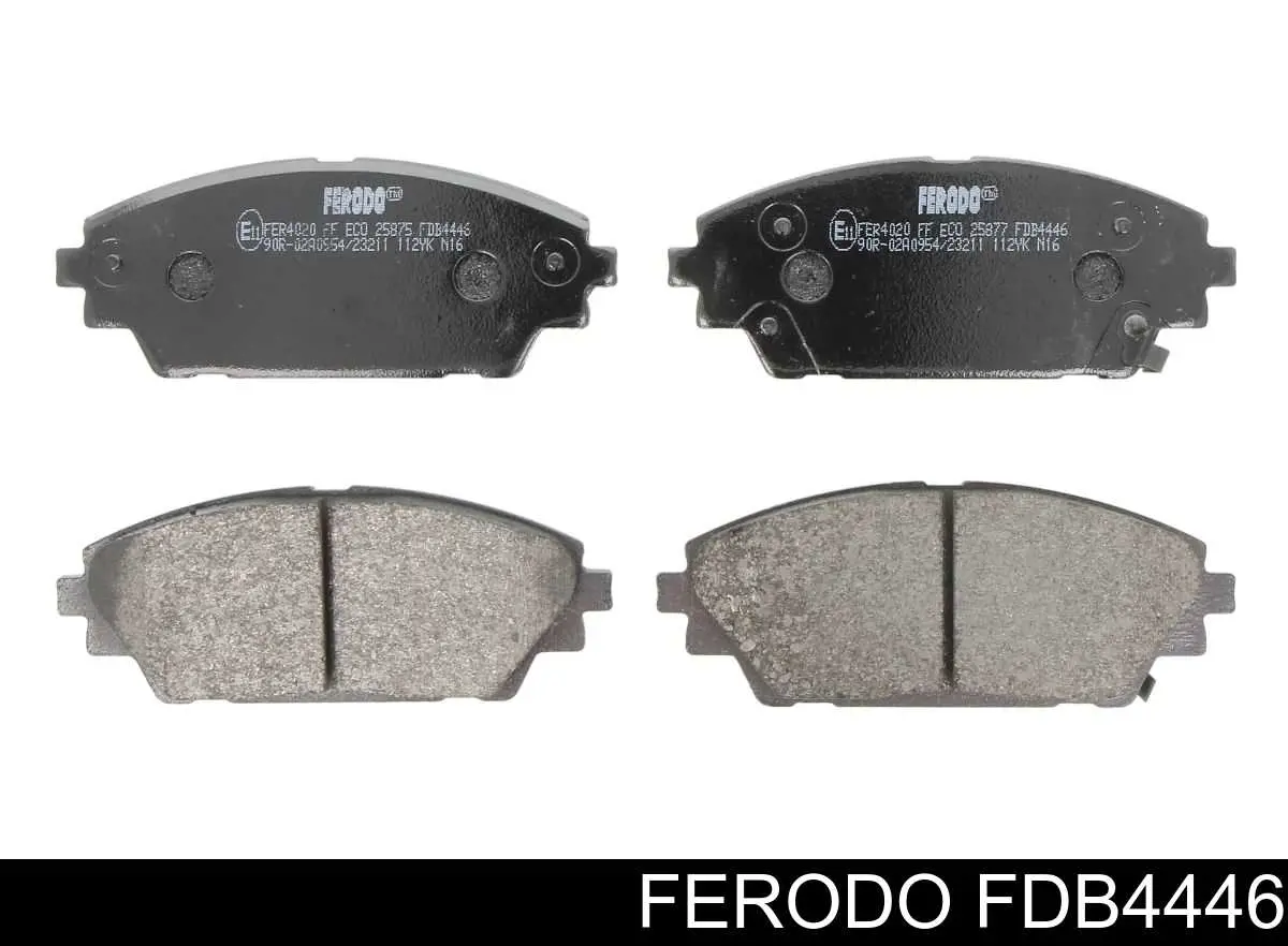 FDB4446 Ferodo Sapatas do freio dianteiras de disco