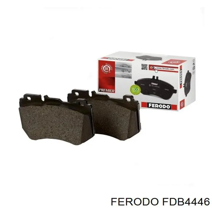 Sapatas do freio dianteiras de disco Ferodo FDB4446 preço, a partir de 32,43 USD