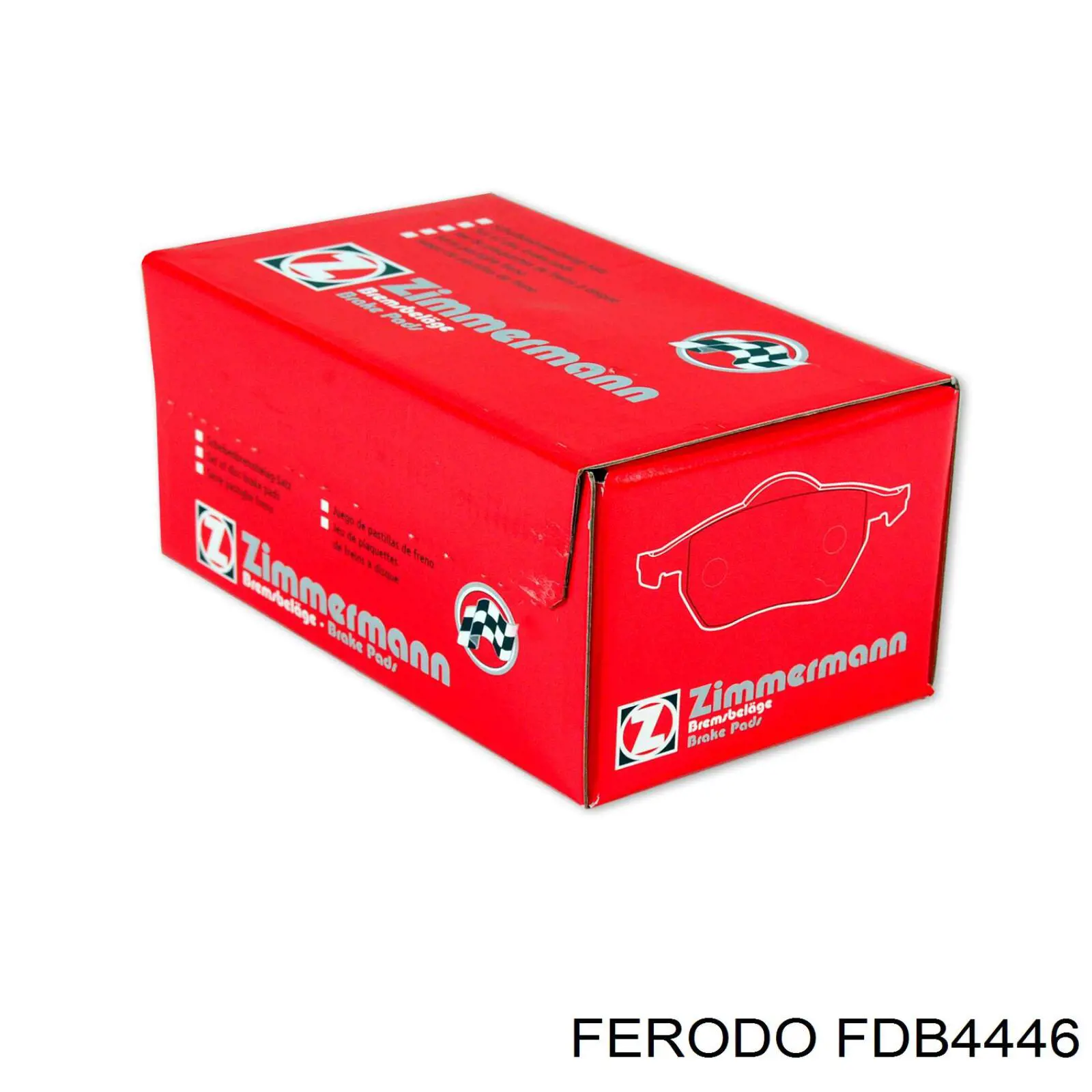 Compre FDB4446 Ferodo Sapatas do freio dianteiras de disco