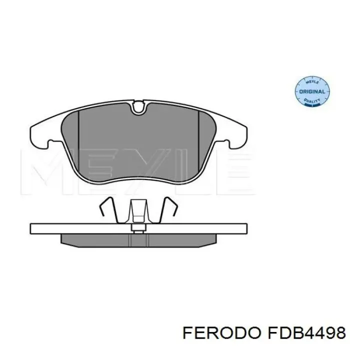 Sapatas do freio dianteiras de disco Ferodo FDB4498 preço, a partir de 43,46 USD