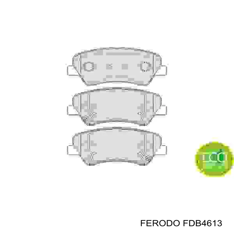Sapatas do freio dianteiras de disco Ferodo FDB4613 preço, a partir de 37,20 USD