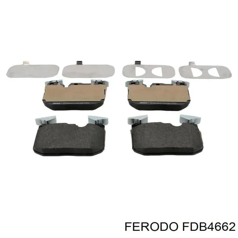 FDB4662 Ferodo Sapatas do freio dianteiras de disco