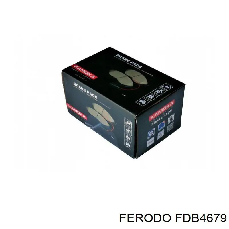 Sapatas do freio dianteiras de disco Ferodo FDB4679 preço, a partir de 47,23 USD