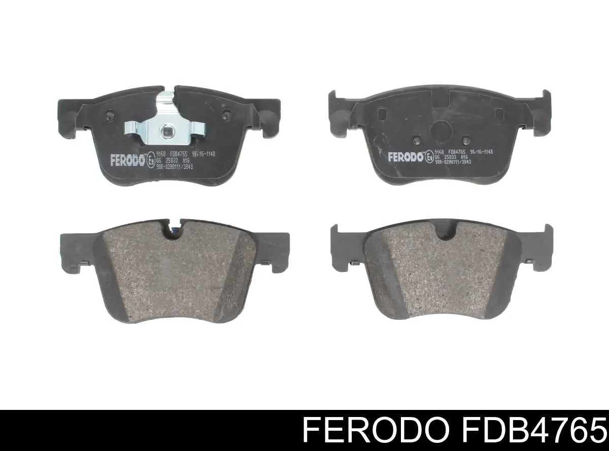 FDB4765 Ferodo Sapatas do freio dianteiras de disco