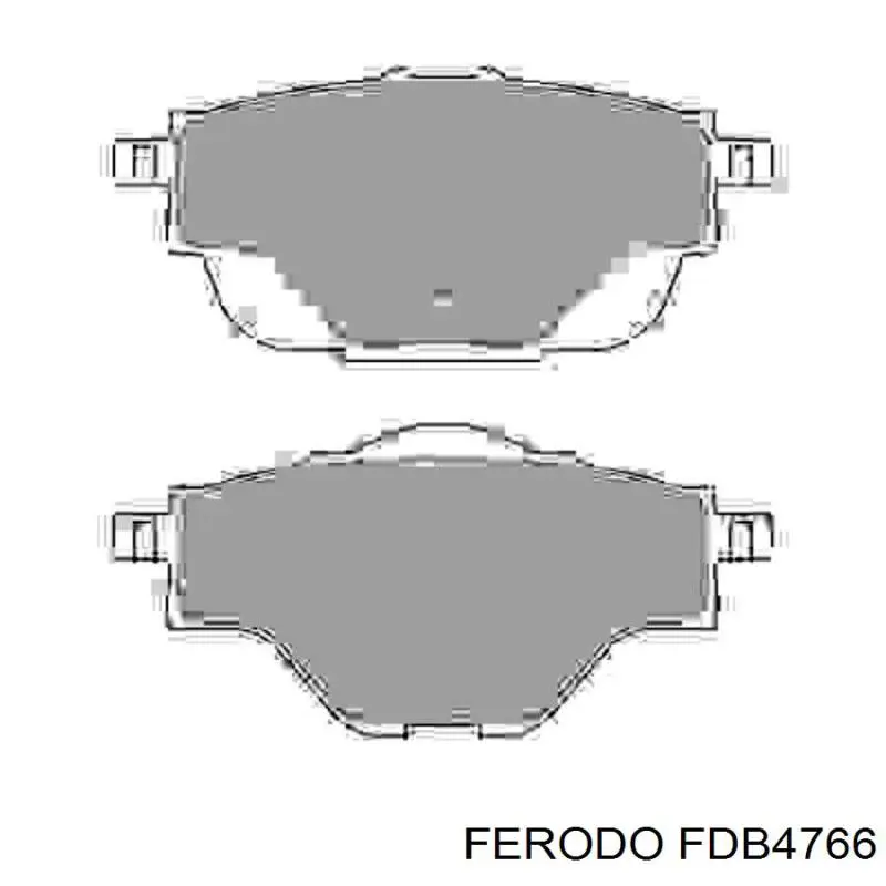 Sapatas do freio traseiras de disco Ferodo FDB4766 preço, a partir de 38,46 USD
