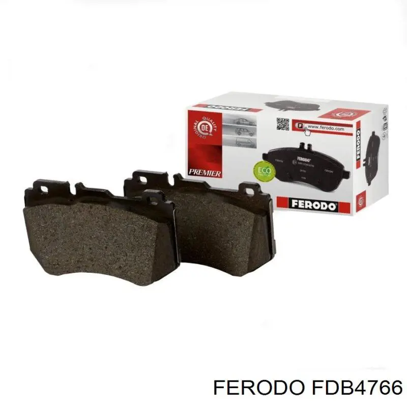 Compre FDB4766 Ferodo Sapatas do freio traseiras de disco