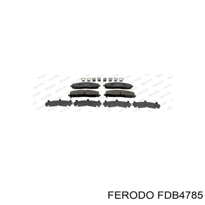 Compre FDB4785 Ferodo Sapatas do freio dianteiras de disco