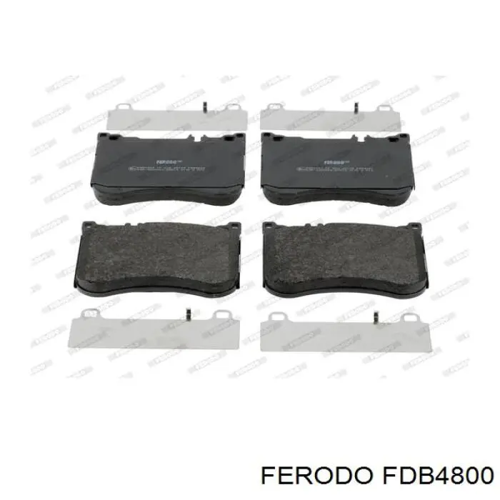 Sapatas do freio dianteiras de disco Ferodo FDB4800 preço, a partir de 67,58 USD
