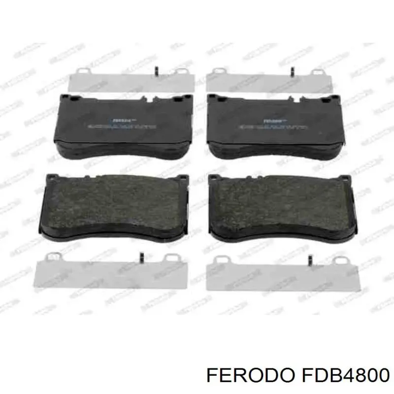 FDB4800 Ferodo Sapatas do freio dianteiras de disco