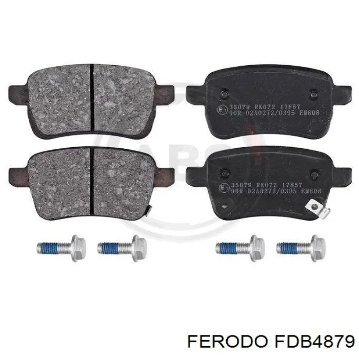 Sapatas do freio dianteiras de disco Ferodo FDB4879 preço, a partir de 31,78 USD