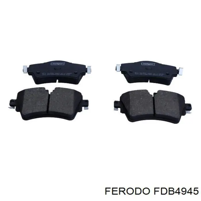 Sapatas do freio dianteiras de disco Ferodo FDB4945 preço, a partir de 52,24 USD